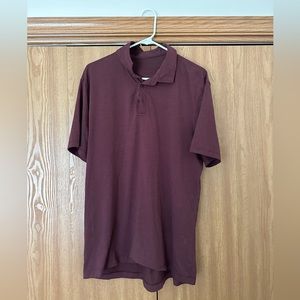 Lululemon maroon polo
